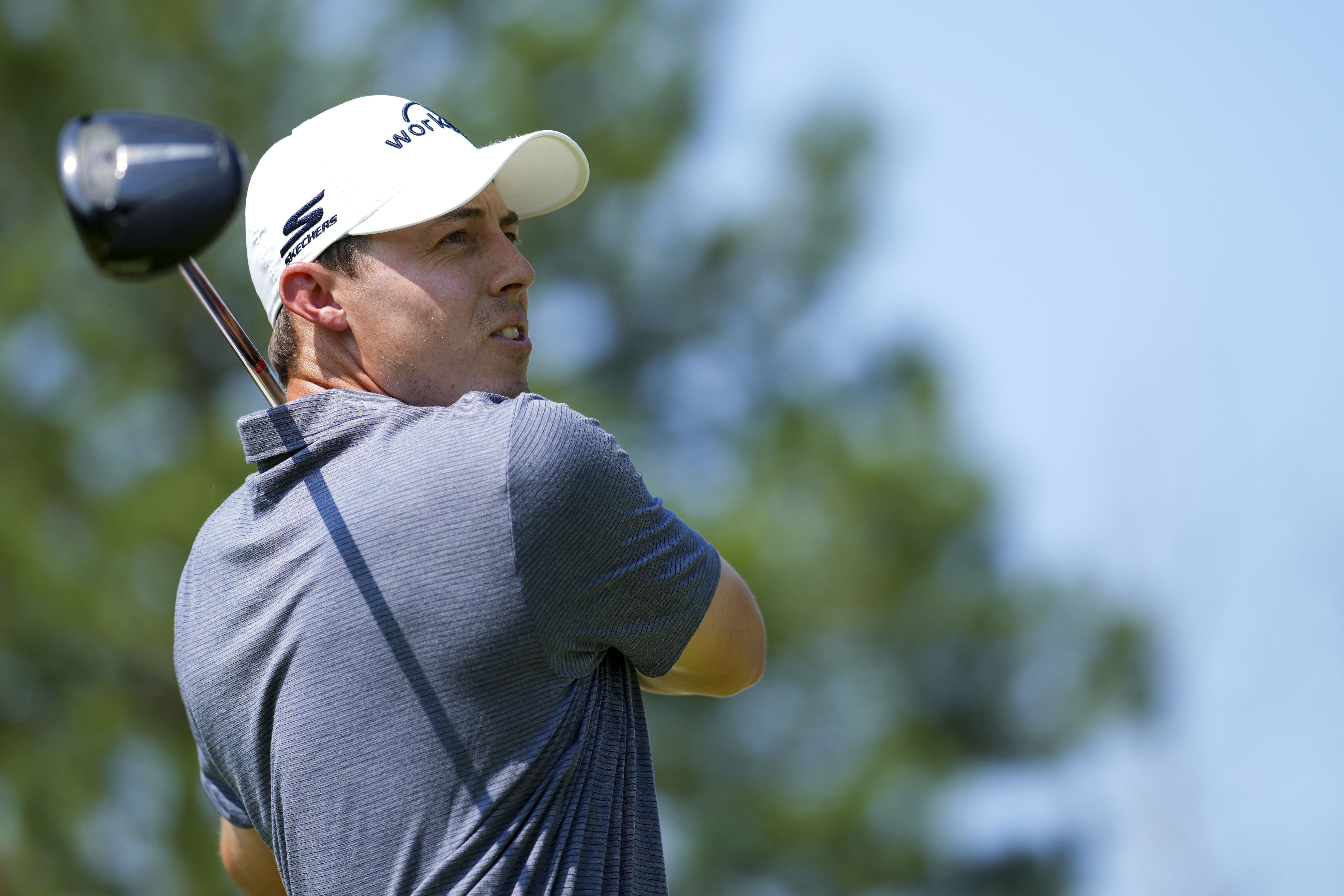 Matt Fitzpatrick at the Rocket Mortgage Classic - First Round - Source: Imagn